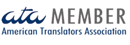 ATA member American Translators Association